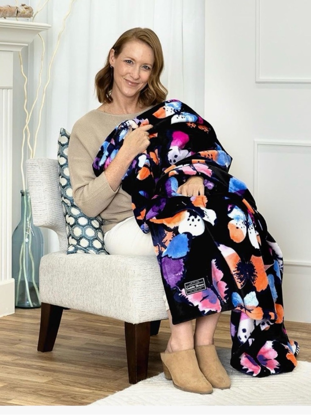 NWT Lug Cuddle Throw Butterfly